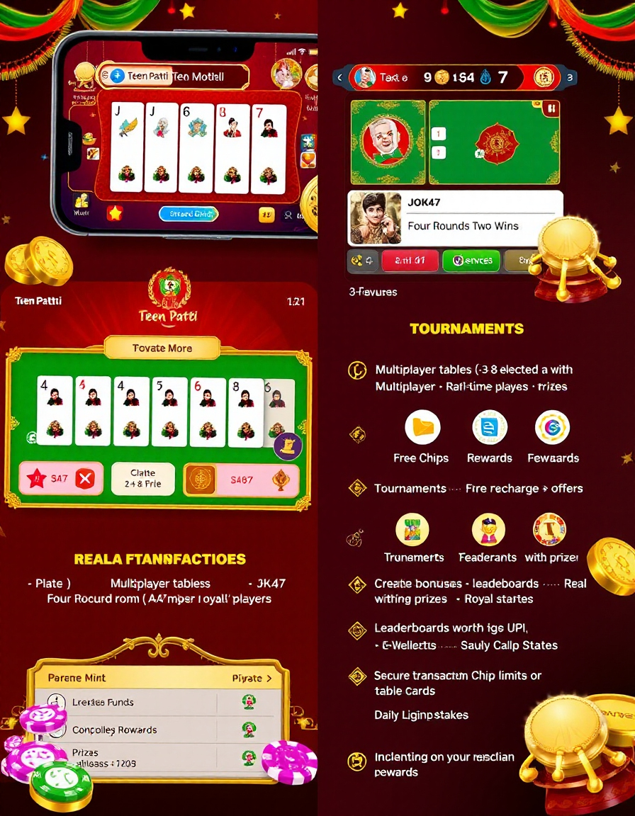 Teen Patti Application Characteristics